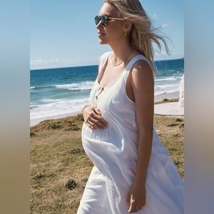 Legoe Heritage cotton maternity/nursing dress